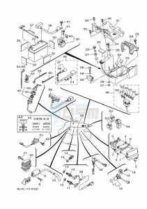 YFM700R (BCXS) drawing ELECTRICAL 1