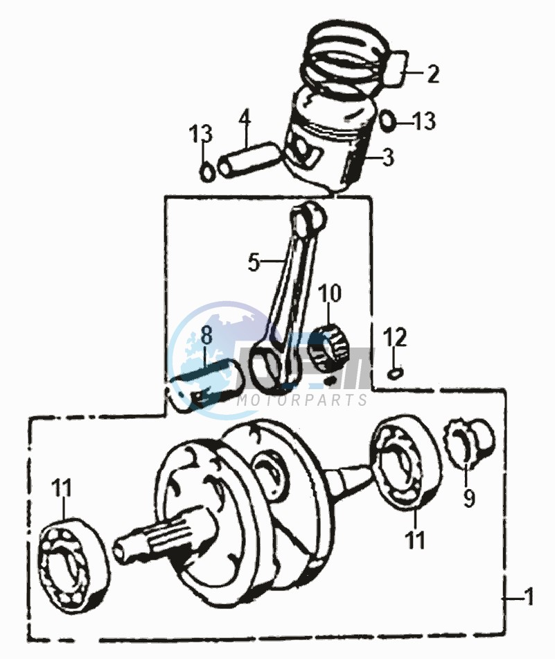 CRANKSHAFT / PISTON