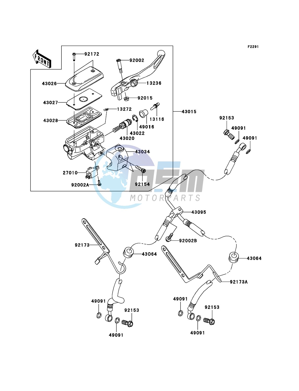 Front Master Cylinder