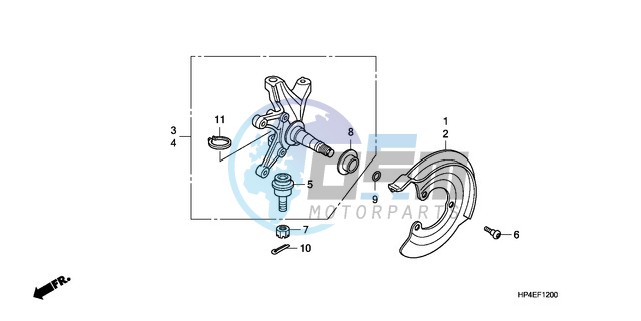 FRONT KNUCKLE (2WD)