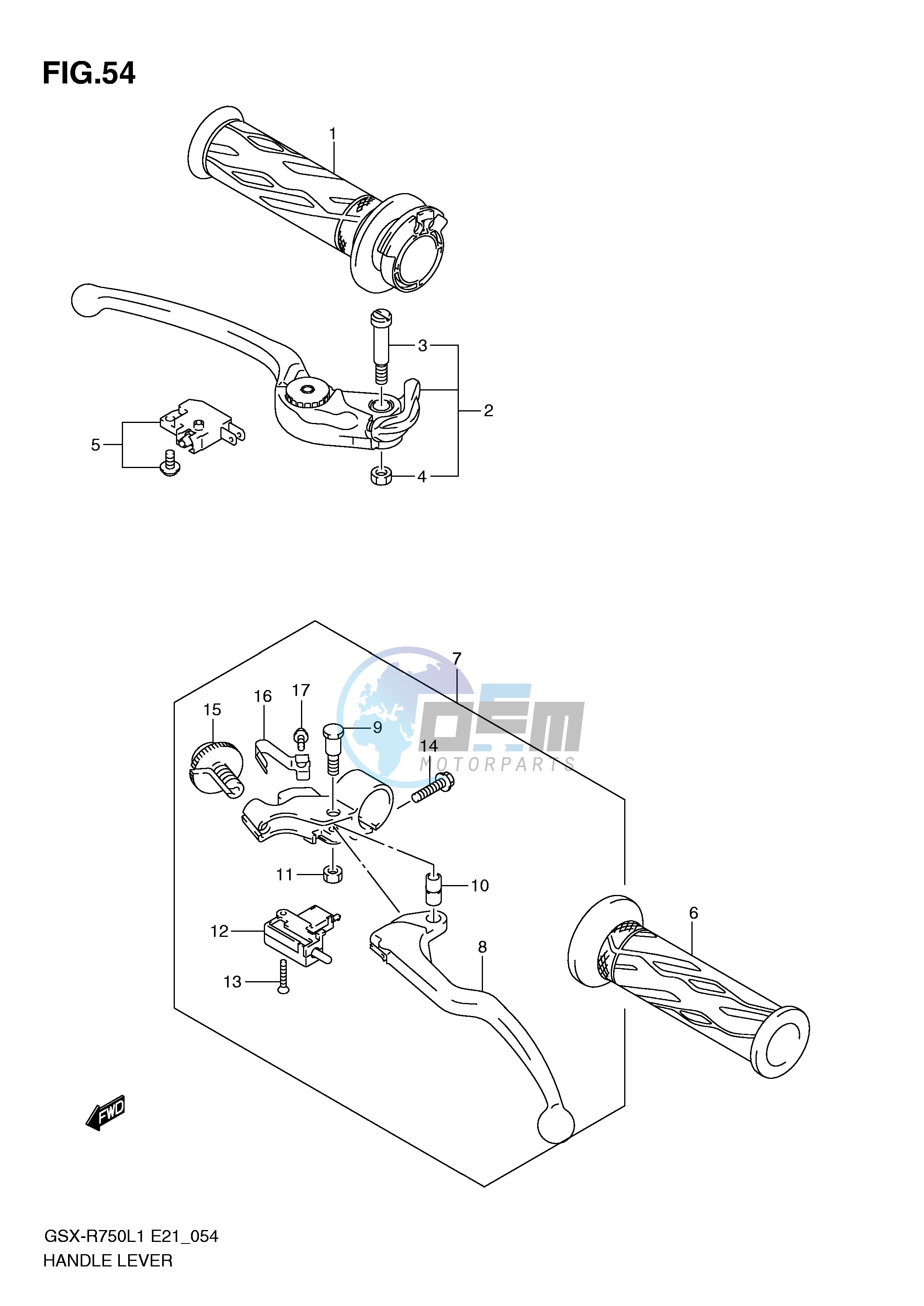 HANDLE LEVER