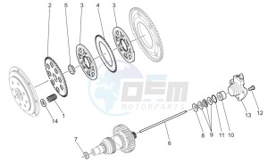 MGS-01 Corsa 1200 1380 drawing Clutch