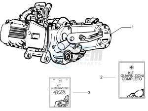 Zip & Zip 100 drawing Engine assembly