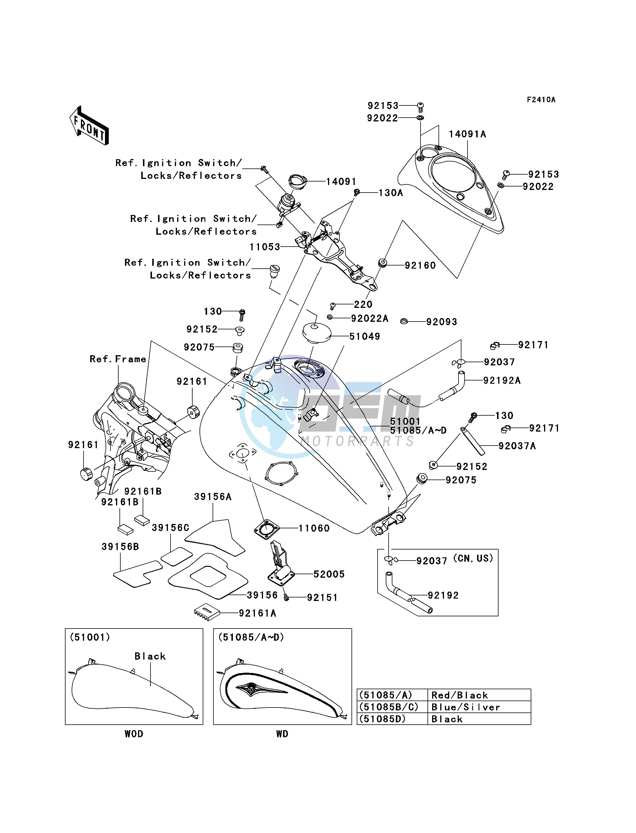 FUEL TANK -- D8F_D8FA- -