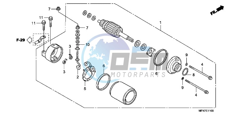 STARTING MOTOR