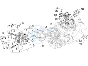 GP 800 drawing Cilinder head unit - Valve