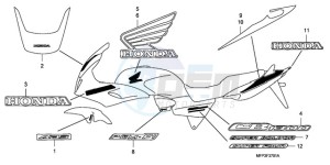 CB1300S9 Australia - (U / BCT MME TWO TY2) drawing MARK (CB1300S/CB1300SA)