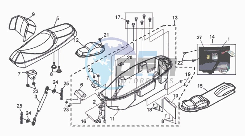 BUDDYSEAT - HELMET BOX