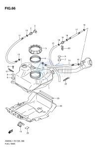 AN650 (E3-E28) Burgman drawing FUEL TANK