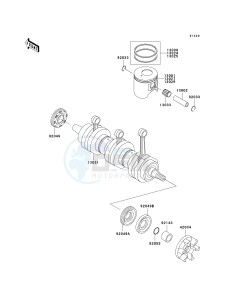 JT 1100 G[1100 STX D.I.] (G1 ) [1100 STX D.I.] drawing CRANKSHAFT_PISTON-- S- -