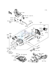 NINJA 300 ABS EX300BGFA XX (EU ME A(FRICA) drawing Air Cleaner