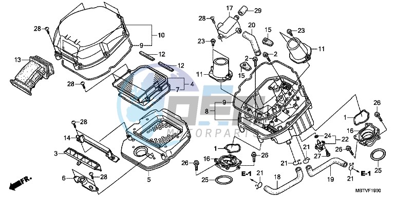 PANNIER COVER SET