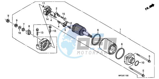 STARTING MOTOR