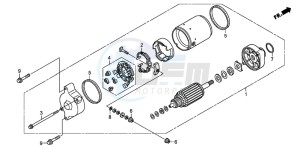 ST1300A drawing STARTING MOTOR