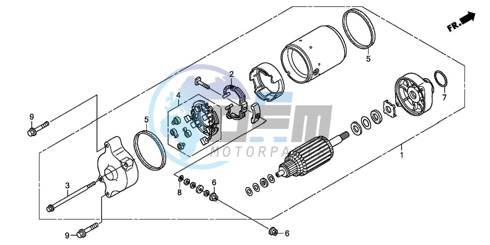 STARTING MOTOR