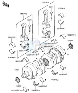 ZG 1200 A [VOYAGER XII] (A1) [VOYAGER XII] drawing CRANKSHAFT