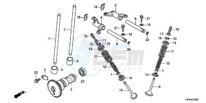 NC750SDH 2ED - (2ED) drawing RADIATOR