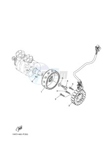 YZF-R25 249 (1WD9) drawing GENERATOR