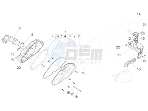 Fly 150 4T 3V ie (USA) drawing Air filter