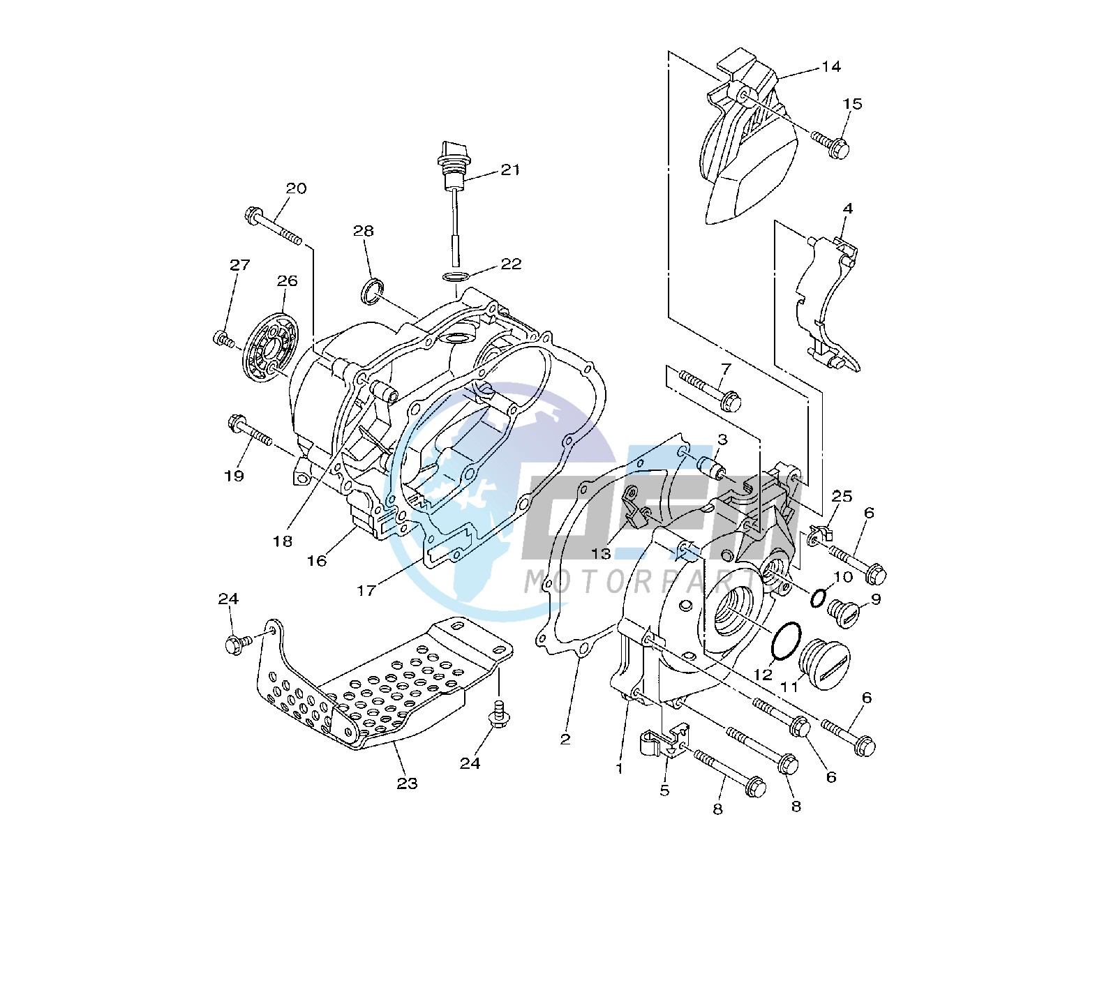 CRANKCASE COVER