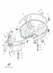 F2-5SMHB drawing BOTTOM-COWLING