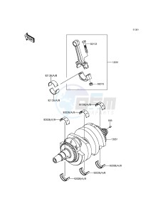 VULCAN S EN650AGF XX (EU ME A(FRICA) drawing Crankshaft