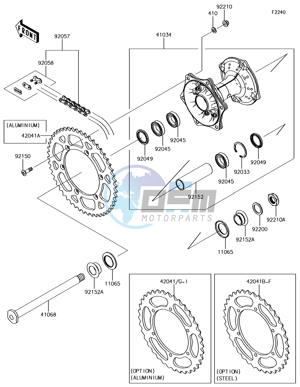 Rear Hub