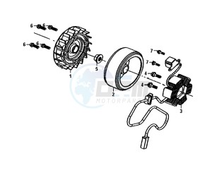 FIDDLE II 50 (25 KM/H) (AF05W4-NL) (E4) (L8-M0) drawing AC GEN. ASSY / FIDDLE II 50 (25 KM/H) (AF05W4-NL) (E4) (L8-M0)