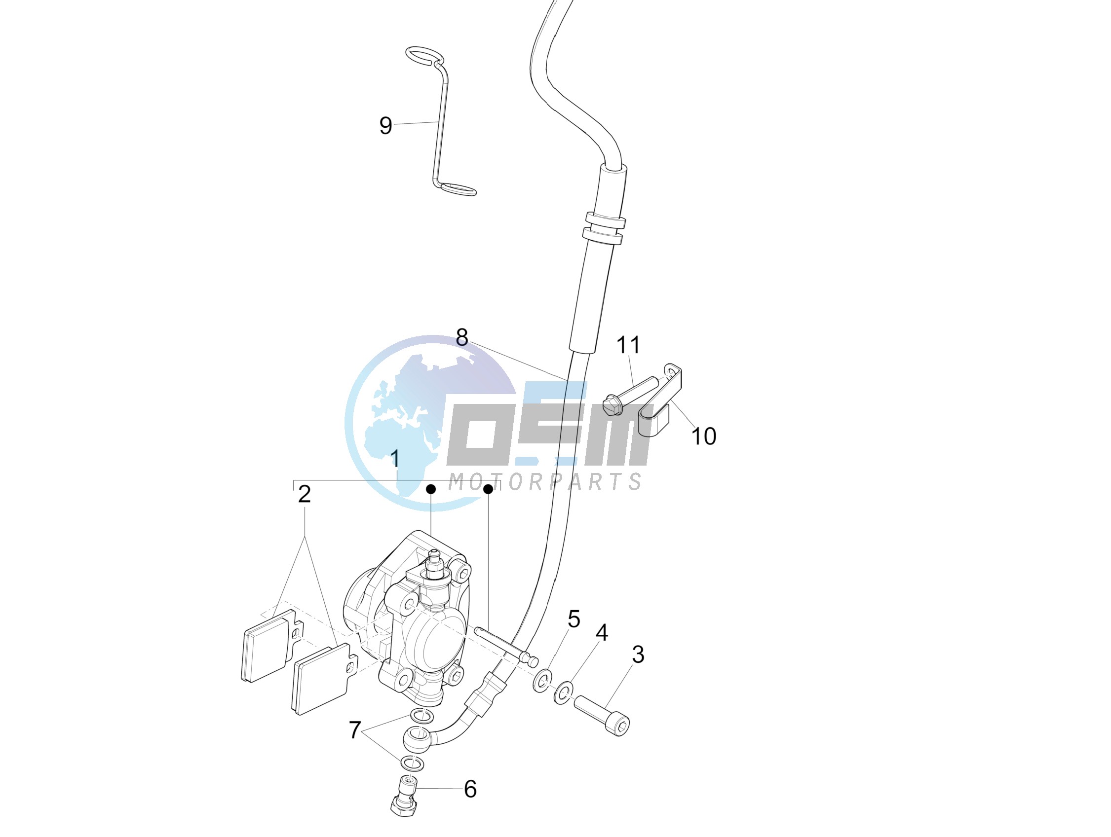 Brakes hose  - Calipers