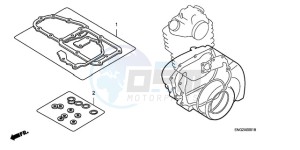 CBR125RW9 Germany - (G / WH) drawing GASKET KIT B