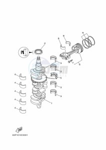 FL150A drawing CRANKSHAFT--PISTON