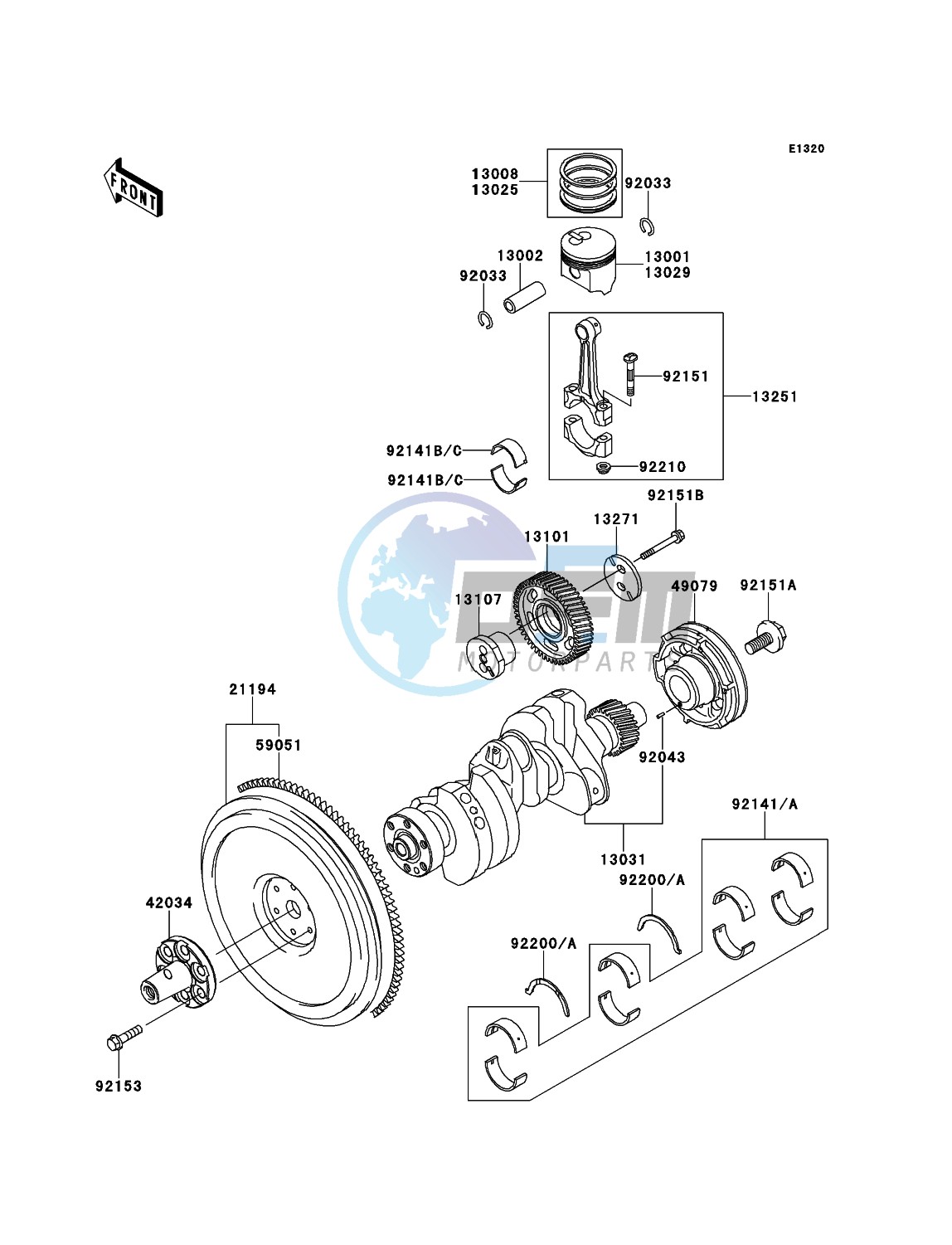 Crankshaft/Piston(s)