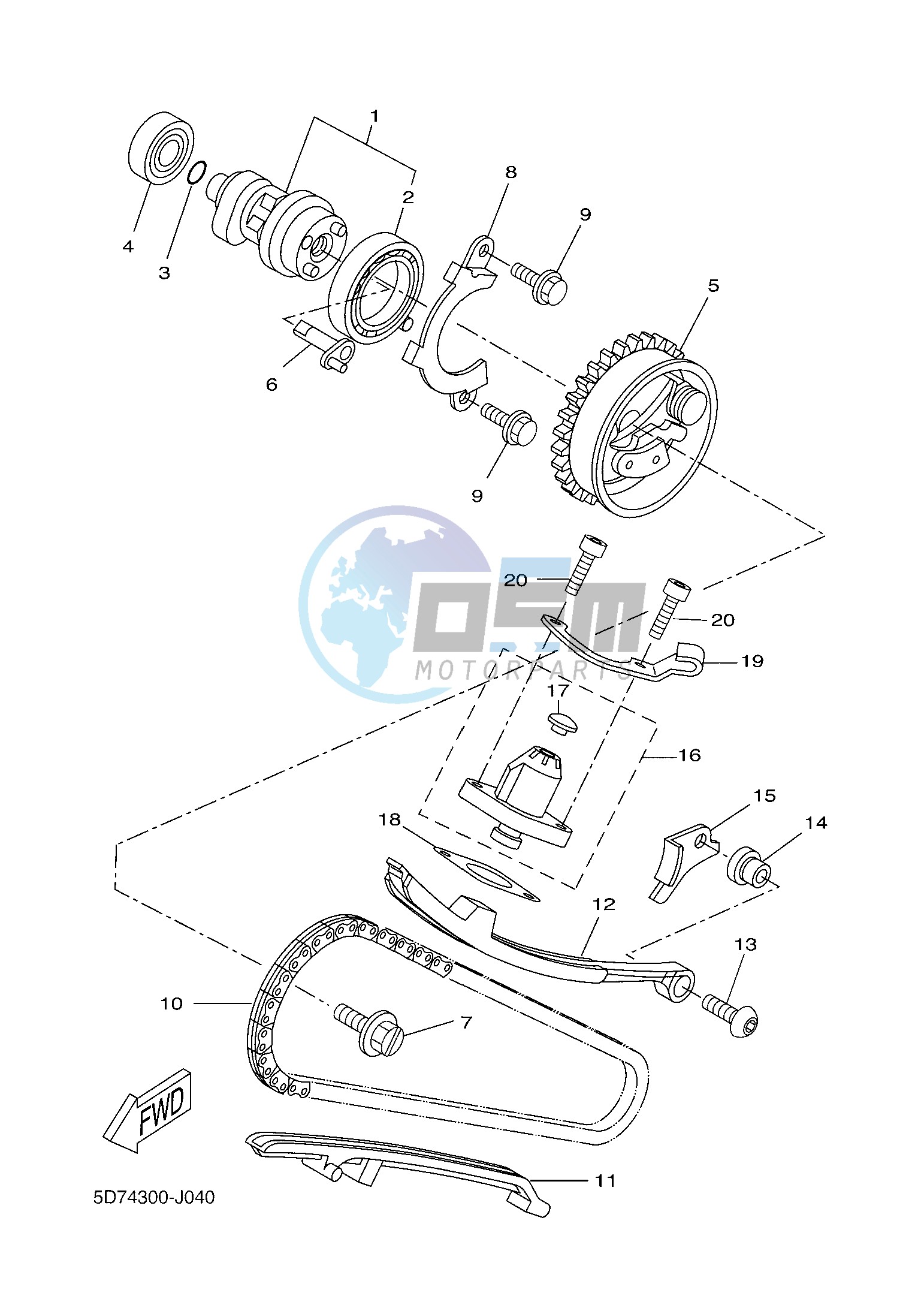 CAMSHAFT & CHAIN