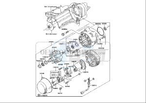 ZRX 1200 (EU) drawing GENERATOR