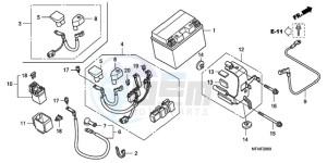 CBF1000S9 Ireland - (EK) drawing BATTERY