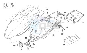 Area 51 50 drawing Saddle - Helmet compartment