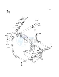 VN 2000 A [VULCAN 2000] (A6F-A7F) A7F drawing FRAME