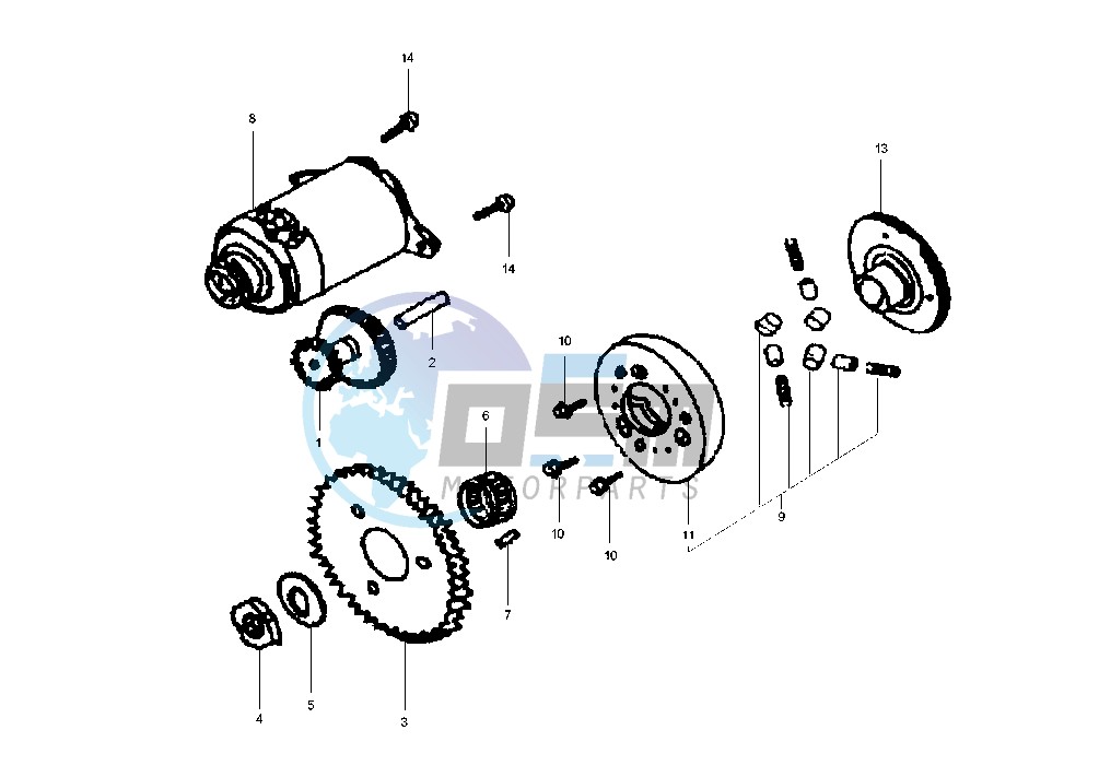 STARTING MOTOR