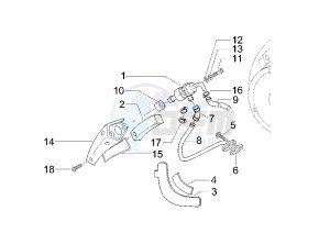 X8 200 drawing Secondary air system