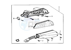 MASK - 50 cc drawing INTAKE