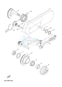 YN50F OVETTO 4T (2ACG) drawing STARTER