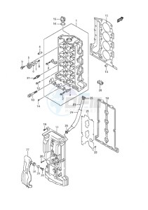 DF 90A drawing Cylinder Head