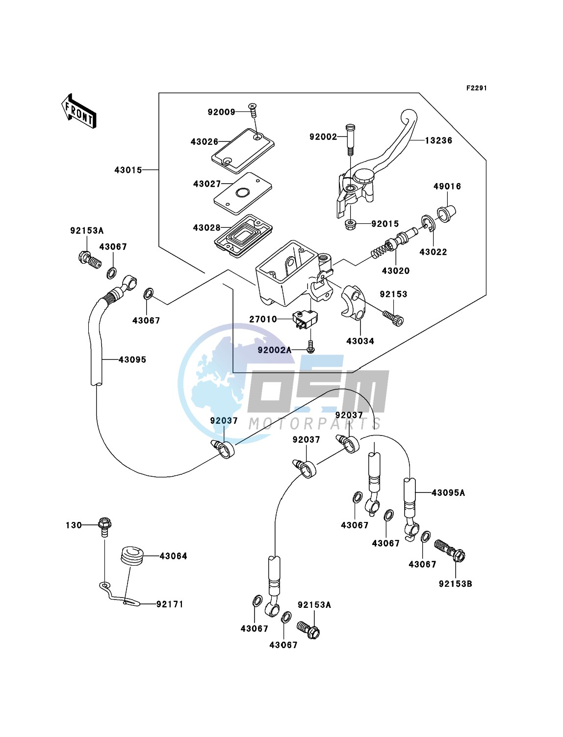 Front Master Cylinder