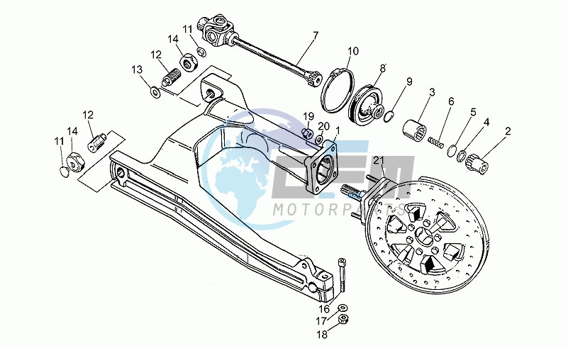 Swing arm