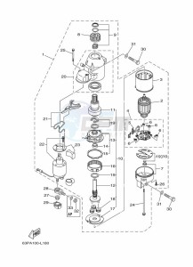 FL150DET1X drawing STARTER-MOTOR