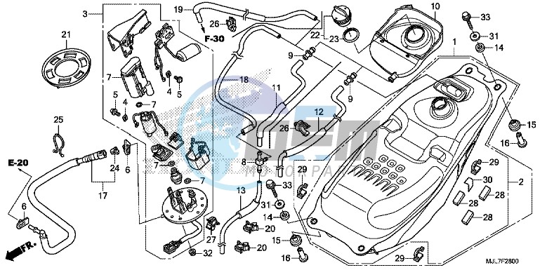 FUEL TANK/ FUEL PUMP