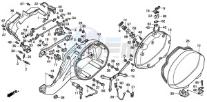 NT650V drawing L. SADDLEBAG (NT650VW/X/Y/1)