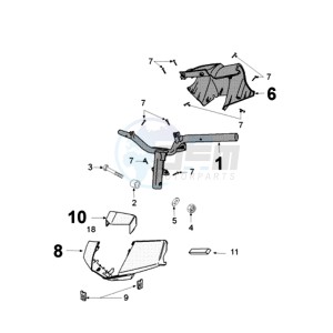 VIVA 3 L 4T SPORTLINE drawing HANDLEBAR