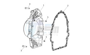 V7 II Stone ABS 750 USA-CND drawing Timing system cover