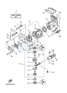 2B drawing CYLINDER--CRANKCASE